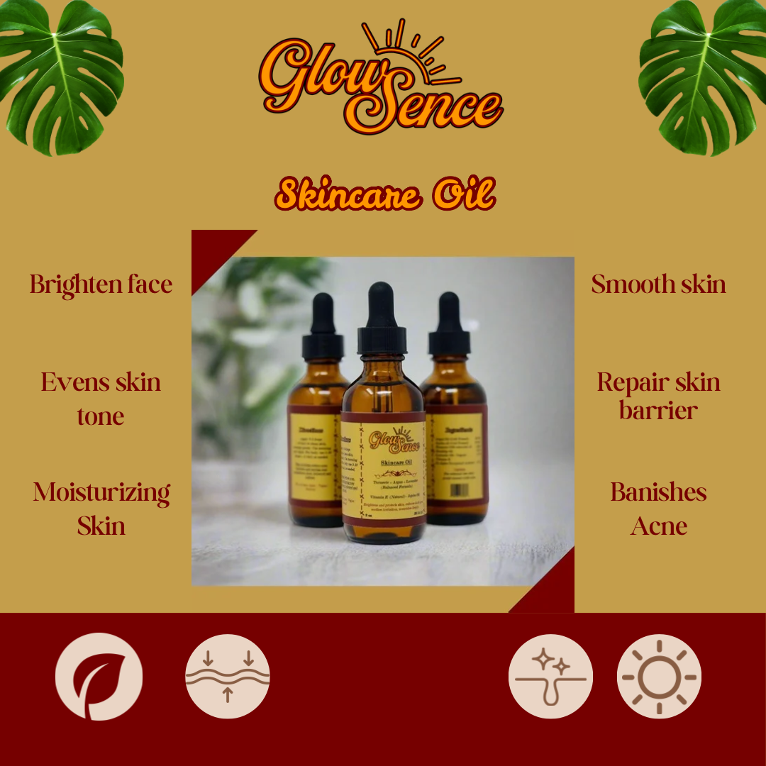 Skincare Oil / Turmeric, Argan, Lavender